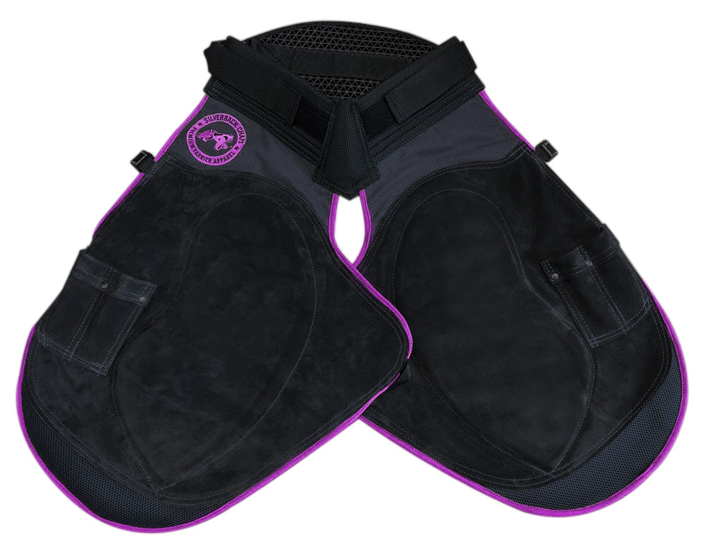 Silverback Hybrid Pro farreir chaps in purple
