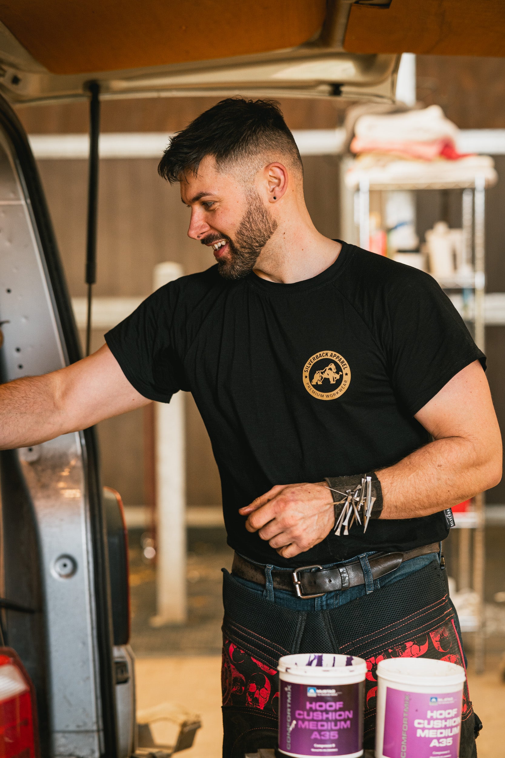 farrier apprel / farrier t-shirt / workwear