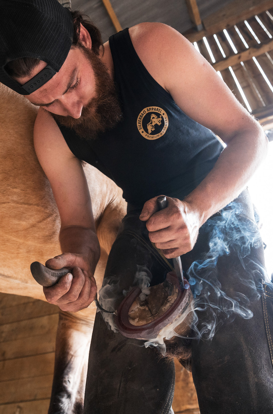 farrier apprel / farrier t-shirt / workwear
