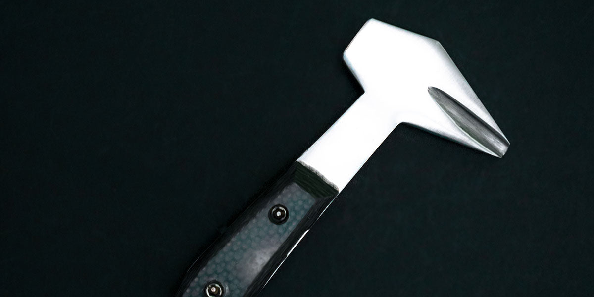 X Series Silverback clinch groover farrier tool on black background