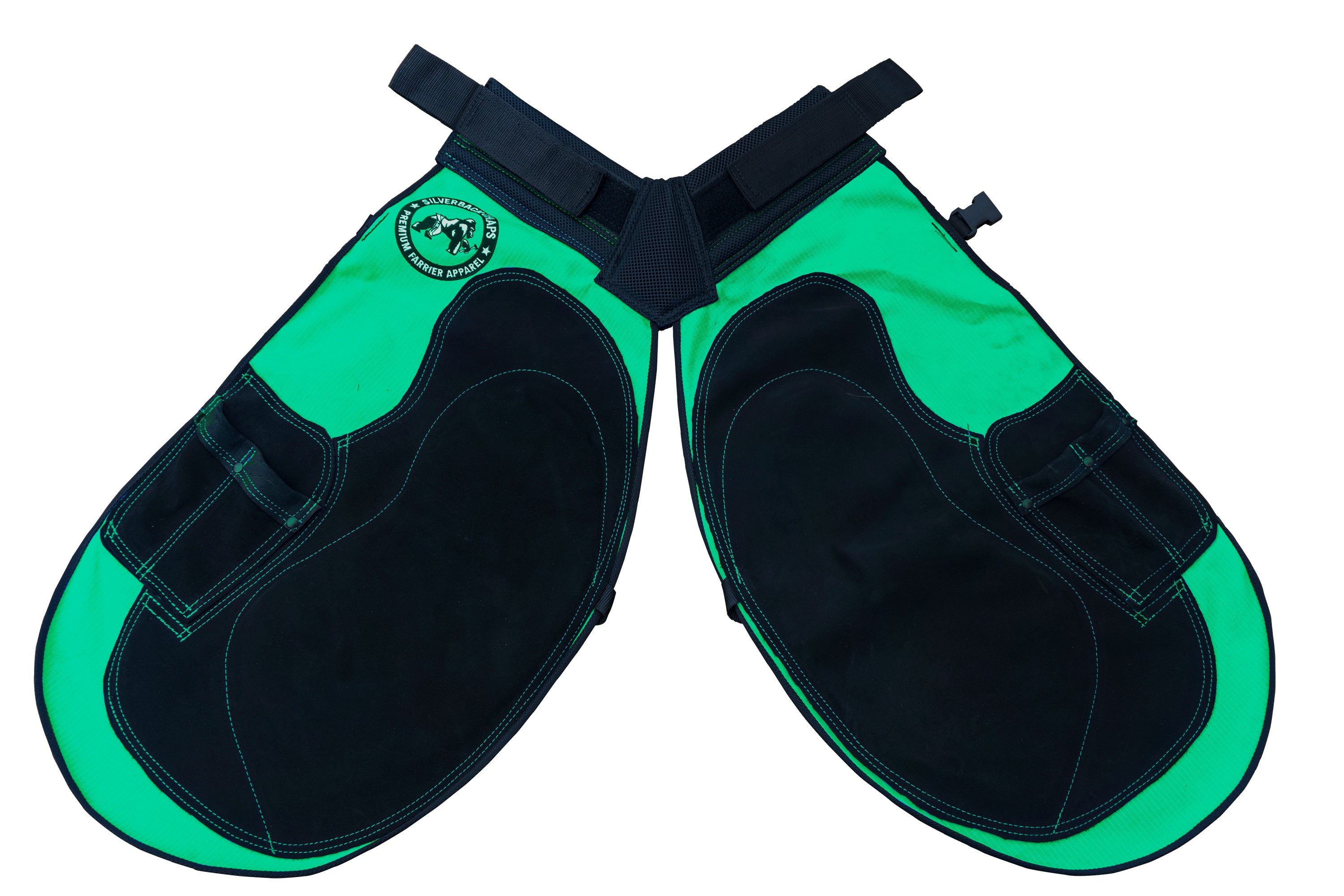 green farrier chaps / farrier apron