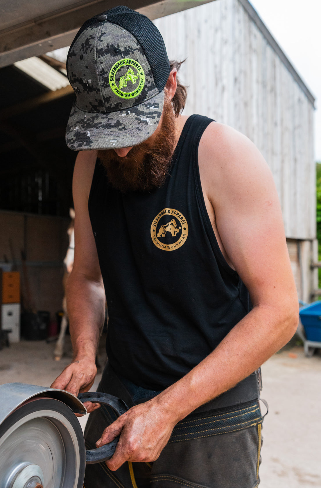 farrier apprel / farrier t-shirt / workwear